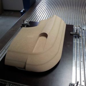 Frezowanie form MDF