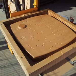 Prototyp brodzika MDF