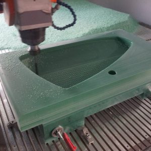 Frezowanie żywicy modelarskiej