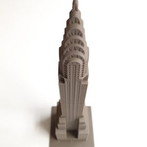 Wydruk 3d - Empire State Building - skala 1:1000